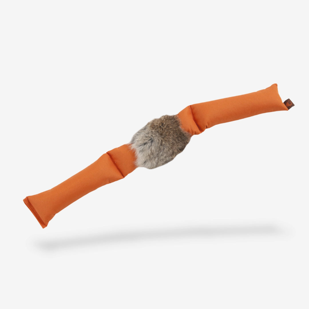 Firedof 3-delad dummy 800 g orange med päls #color_orange-rabbit