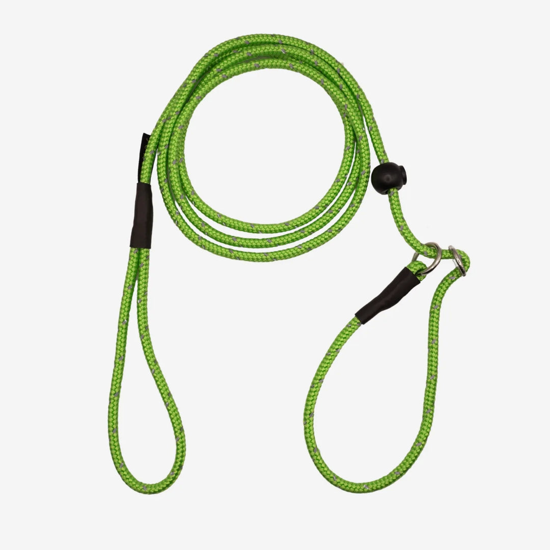 Junies retrieverkoppel 180 x 0,6 cm reflex grön #color_reflex-green