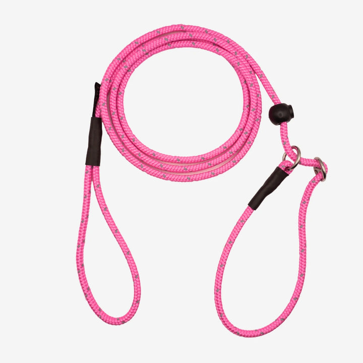 Junies retrieverkoppel 180 x 0,6 cm reflex rosa #color_reflex-rosa