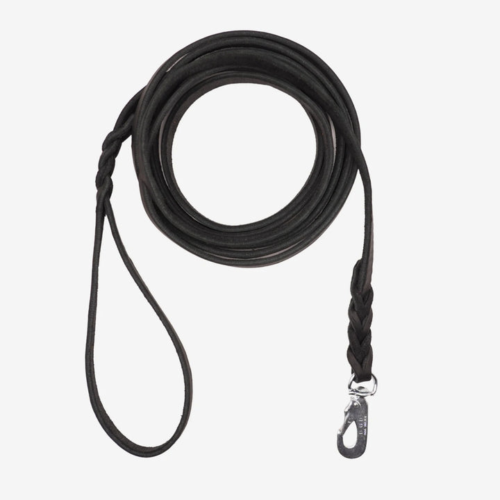 Junies läderkoppel  3 meter black #color_black