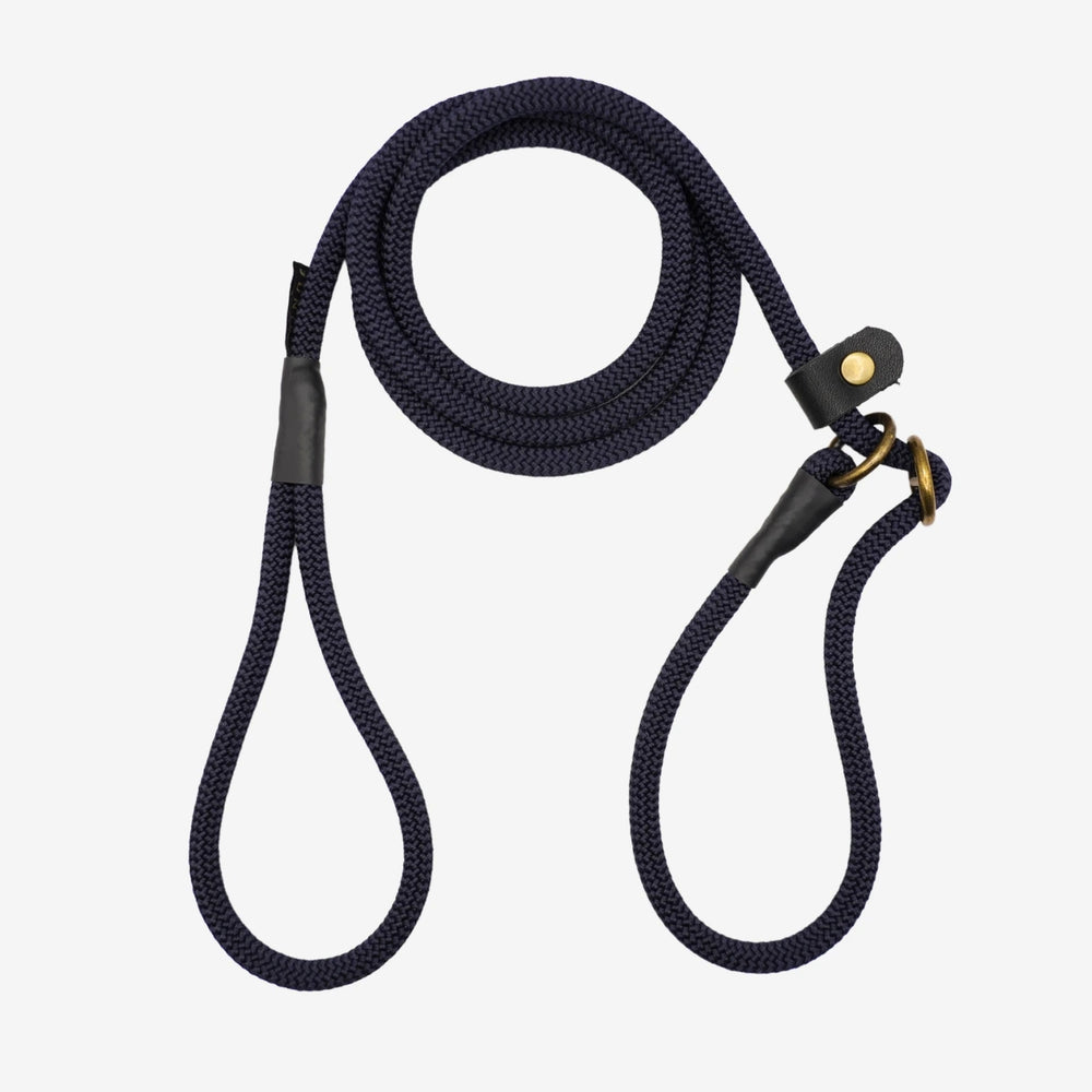 junies retrieverkoppel 180 x 0,8 cm marinblå #color_navy