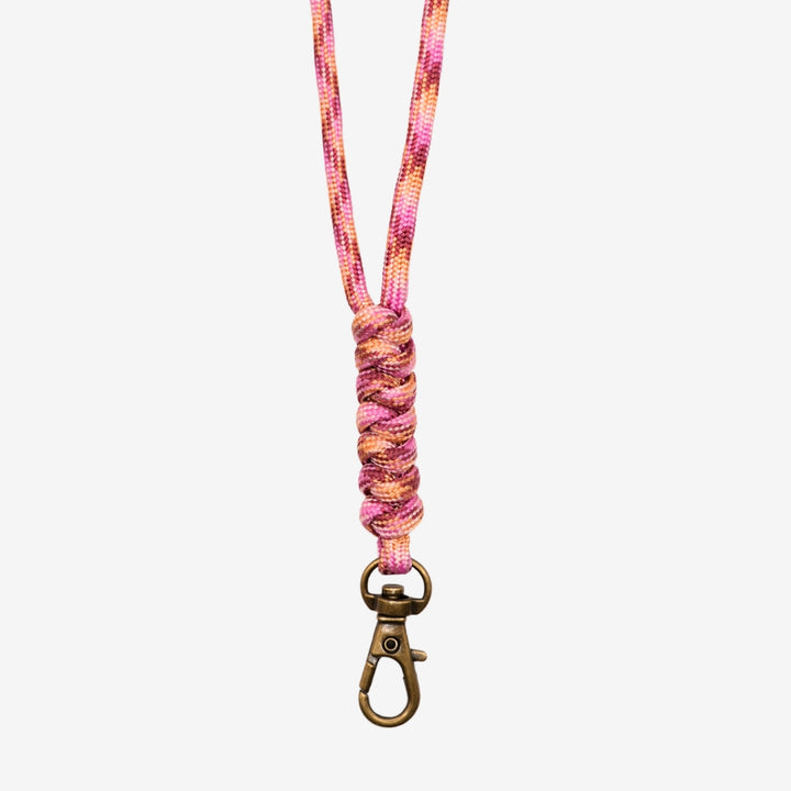 junies visselpipsband peach pink patterned närbild #color_peach-pink-patterned