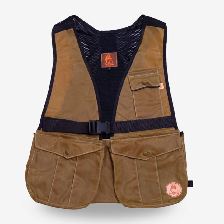 Firedog dummyväst hunter air vaxad bomull light khaki