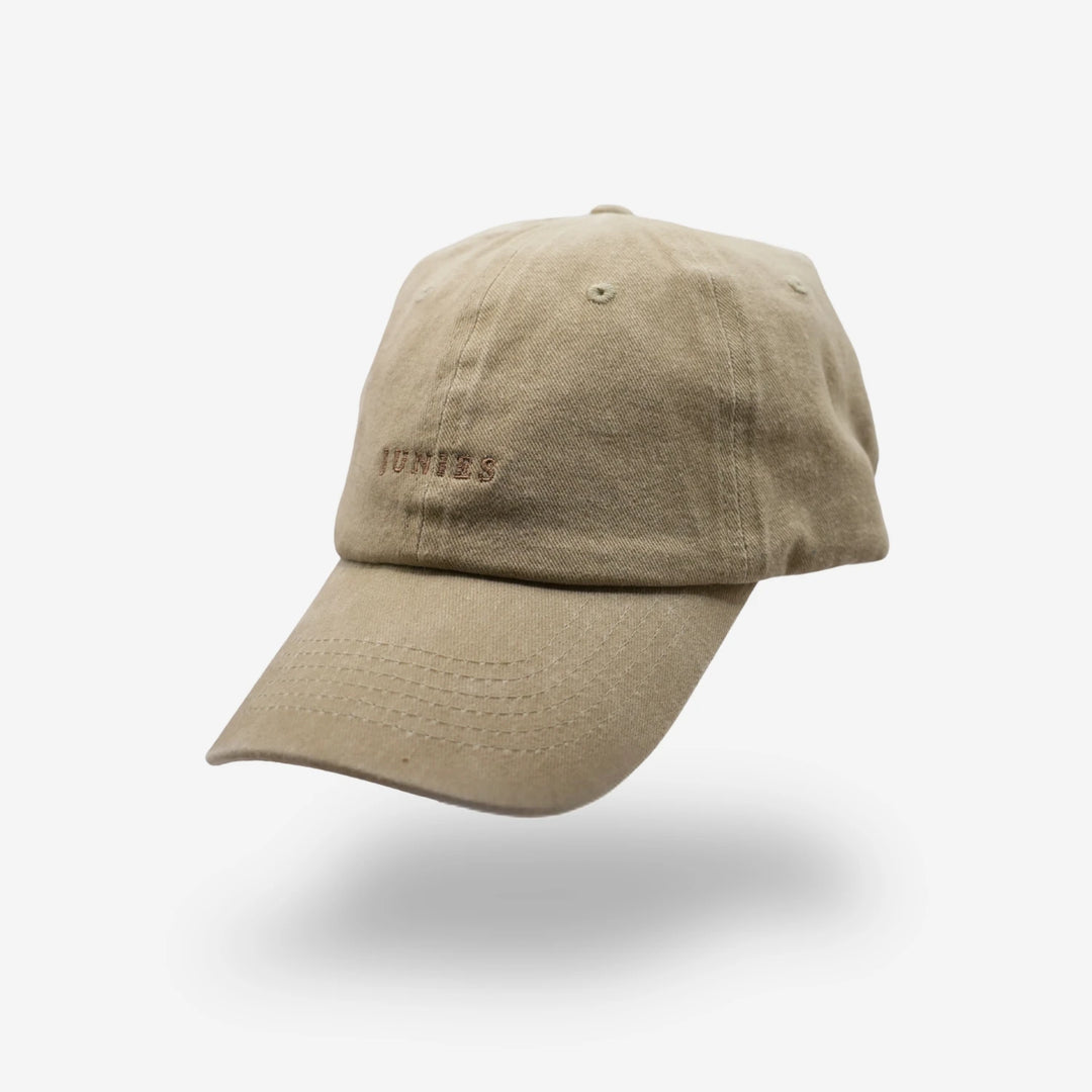 Junies keps stone wash beige #color_beige