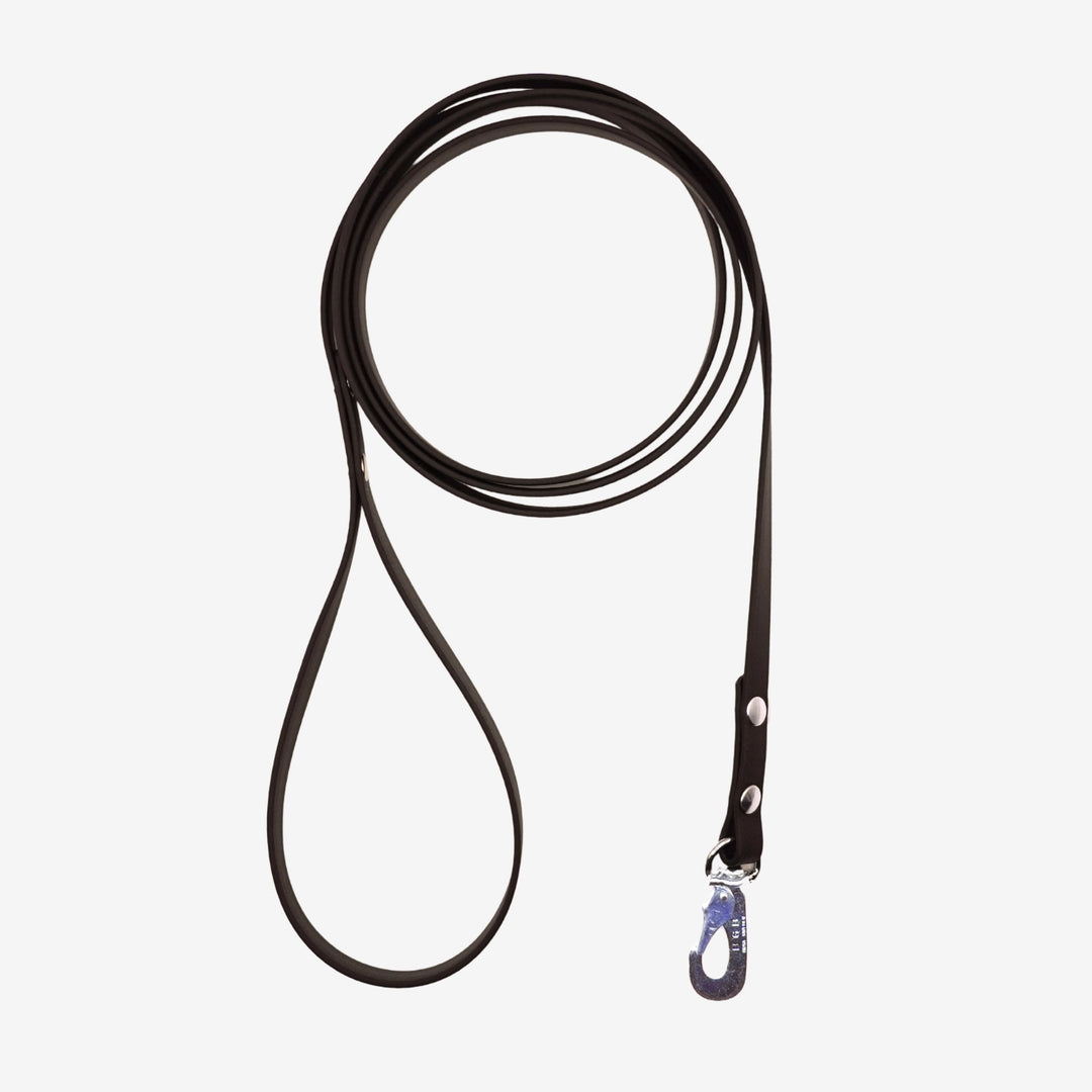 Junies koppel biothane 2 meter 13 mm black #color_black