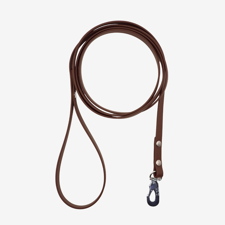 Junies koppel biothane 2 meter 13 mm brown #color_brown