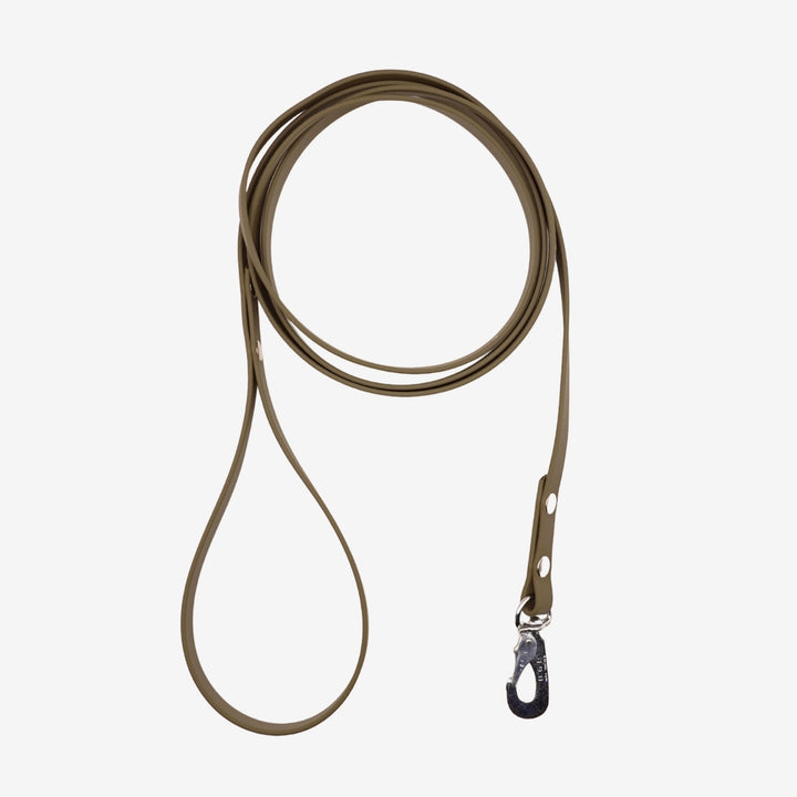 Junies koppel biothane 2 meter 13 mm khaki #color_khaki