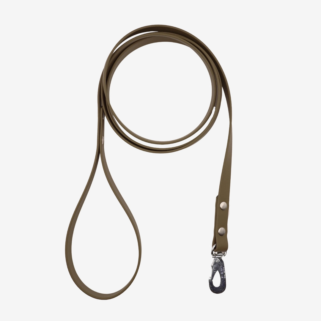 Junies koppel biothane 2 meter 16 mm khaki #color_khaki