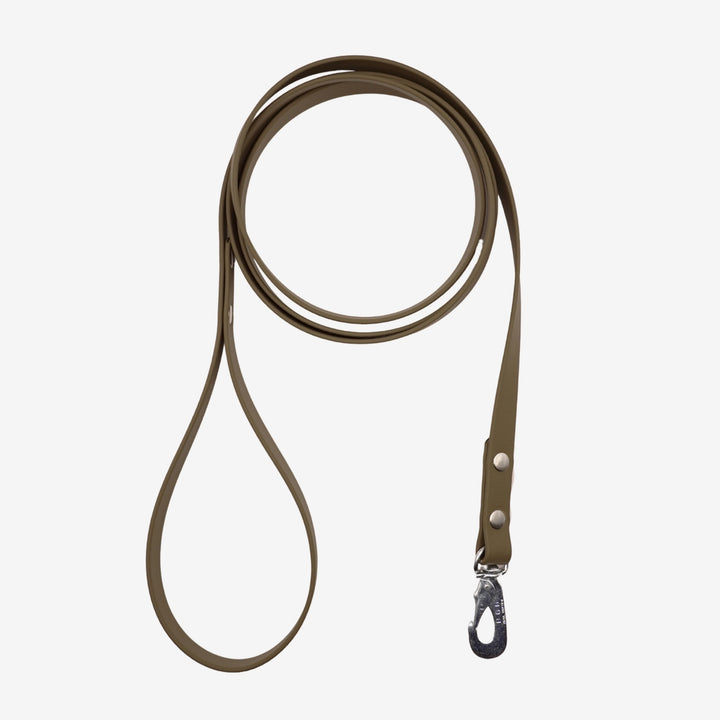 Junies koppel biothane 2 meter 16 mm khaki #color_khaki