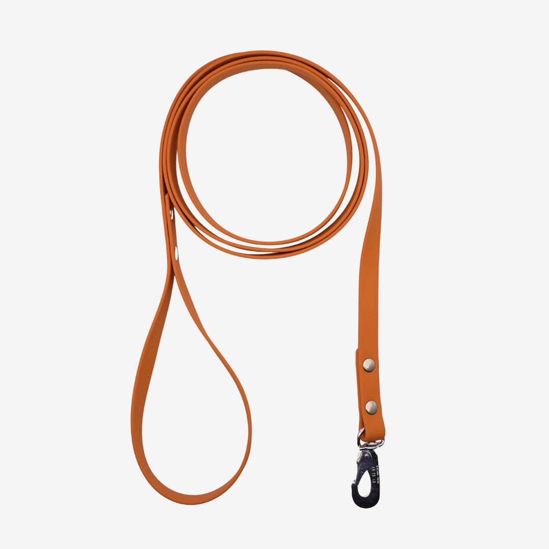 Junies koppel biothane 2 meter 16 mm orange #color_orange