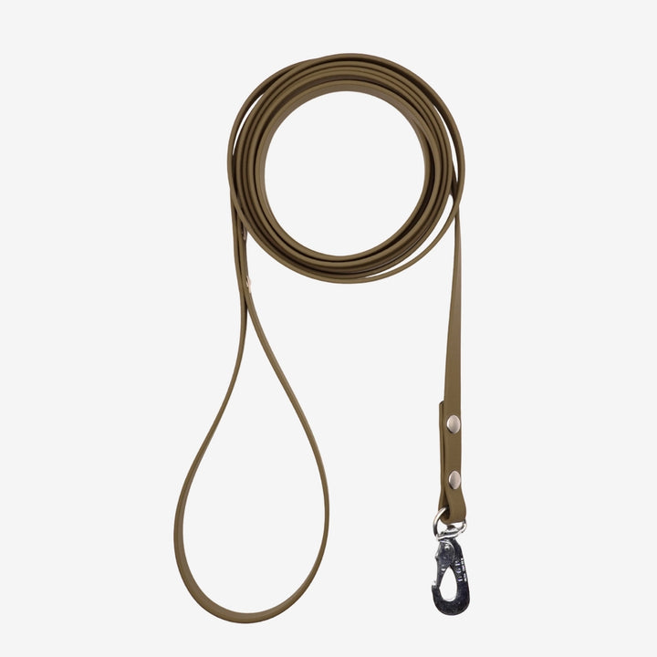 Junies koppel biothane 3 meter 13 mm khaki #color_khaki