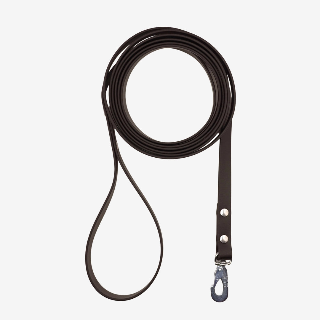 Junies koppel biothane 3 meter 16 mm black #color_black