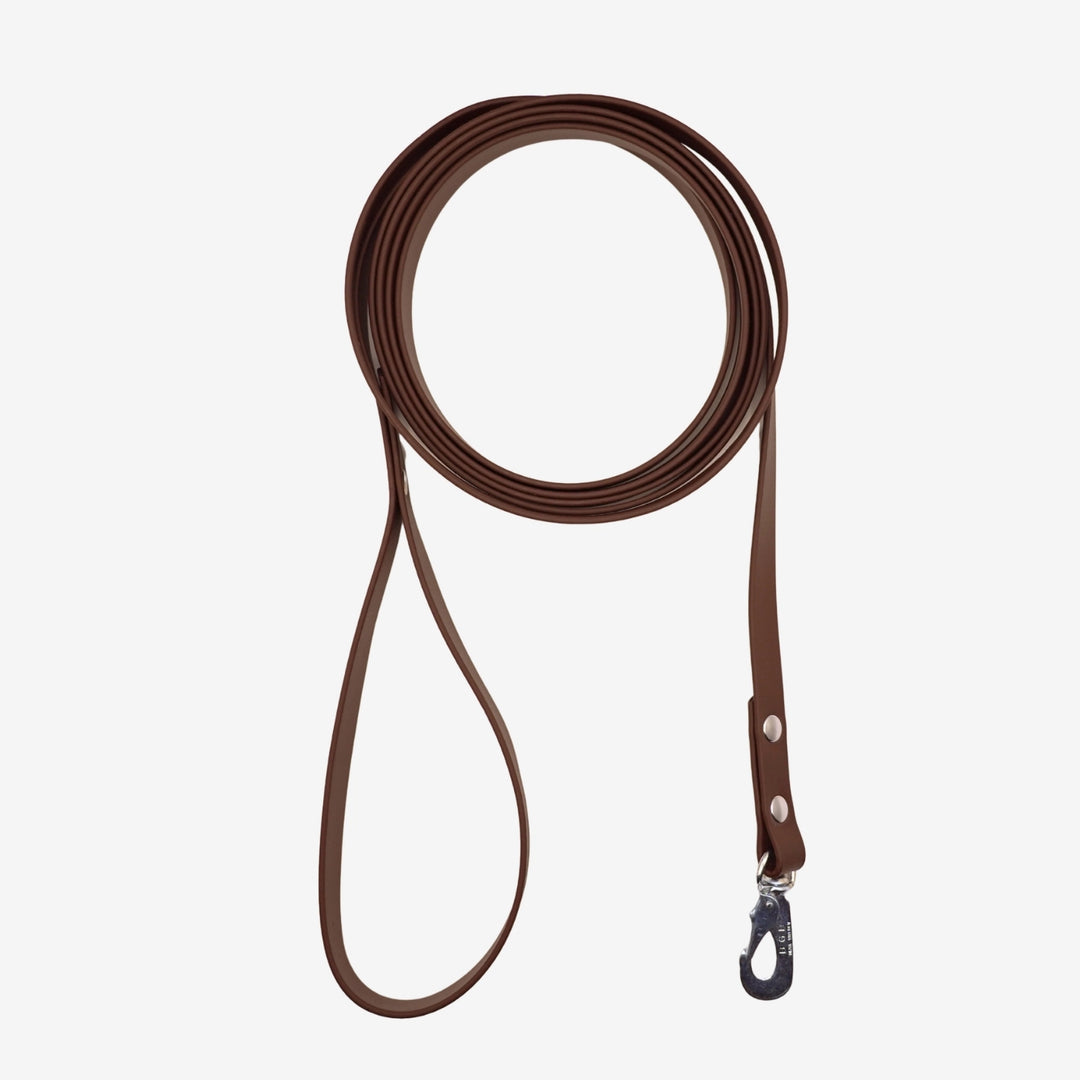 Junies koppel biothane 3 meter 16 mm brown #color_brown