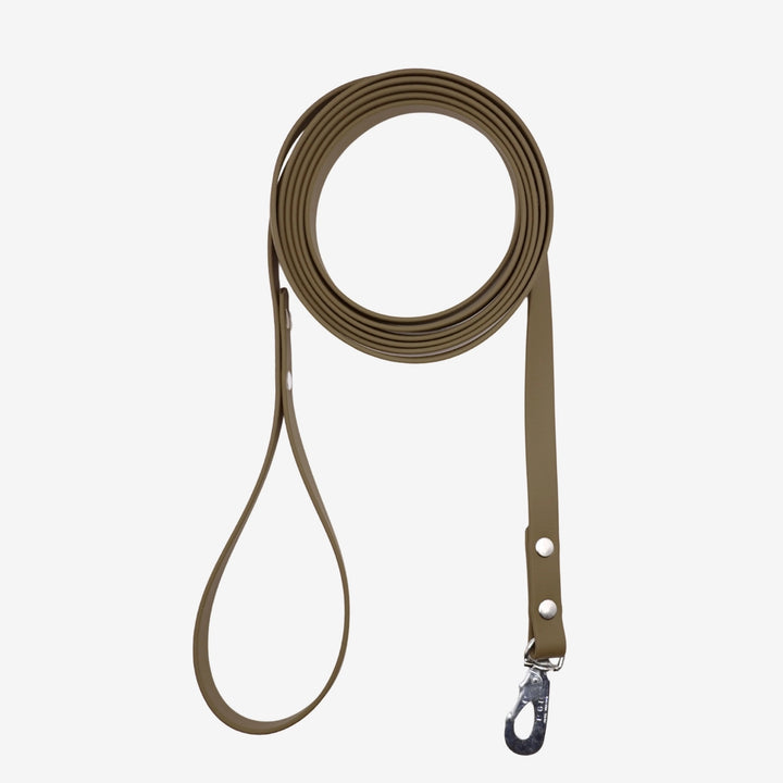 Junies koppel biothane 3 meter 16 mm khaki #color_khaki