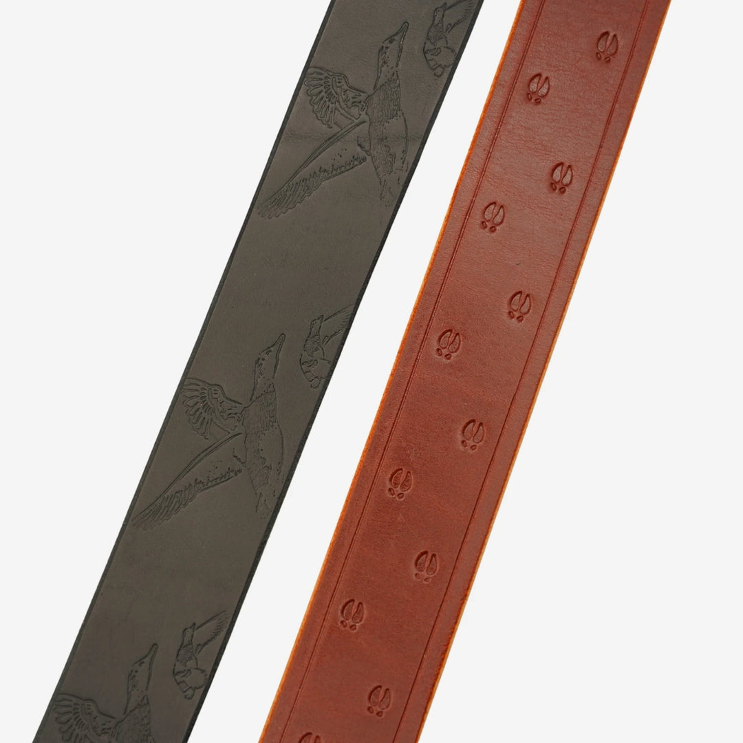 JUNIES Läderhalsband Halvstryp - Nord