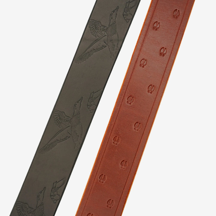 JUNIES Läderhalsband Halvstryp - Nord