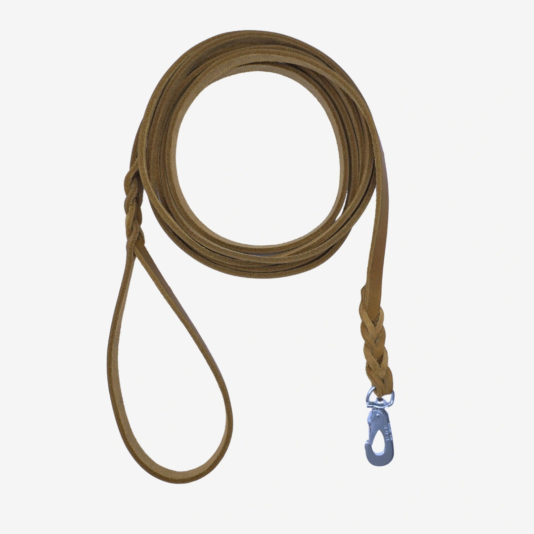 Junies läderkoppel 3 meter olive

#color_olive