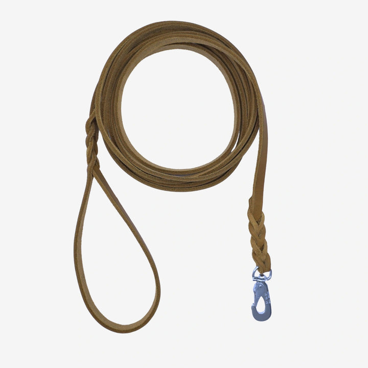 Junies läderkoppel 3 meter olive

#color_olive