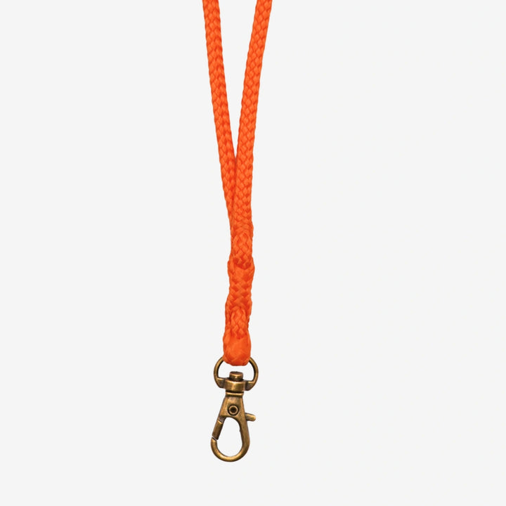 Junies närbild visselpipsband klassiskt platt neon orange #color_neon-orange