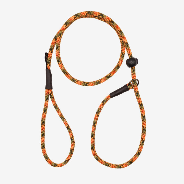 Junies retrieverkoppel 120 x 0,6 cm orange camo #color_orange-camo