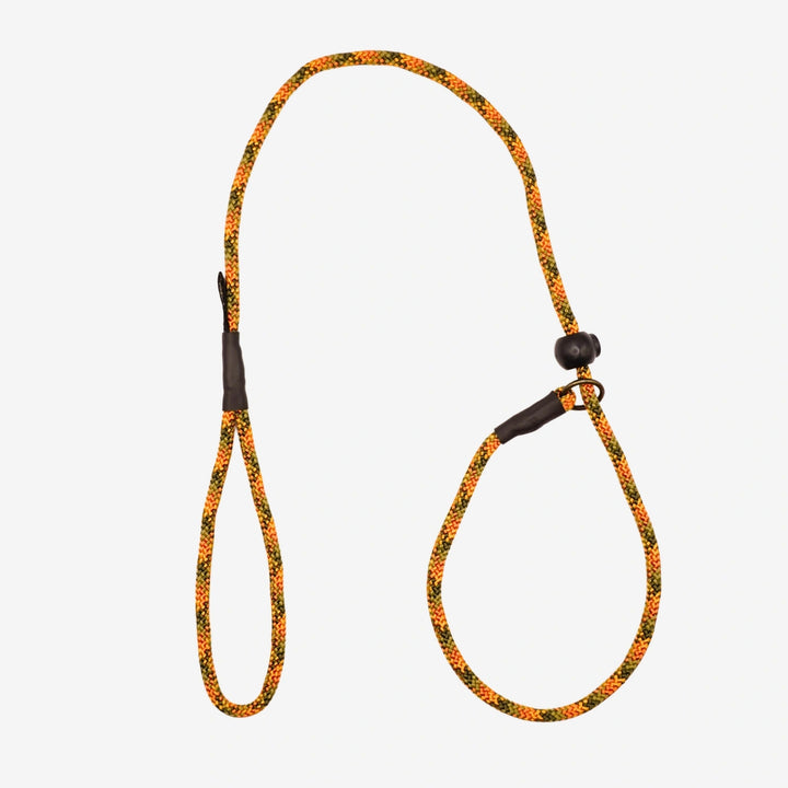 Junies retriverkoppel 90 x 0,6 cm orange camo #color_orange-camo