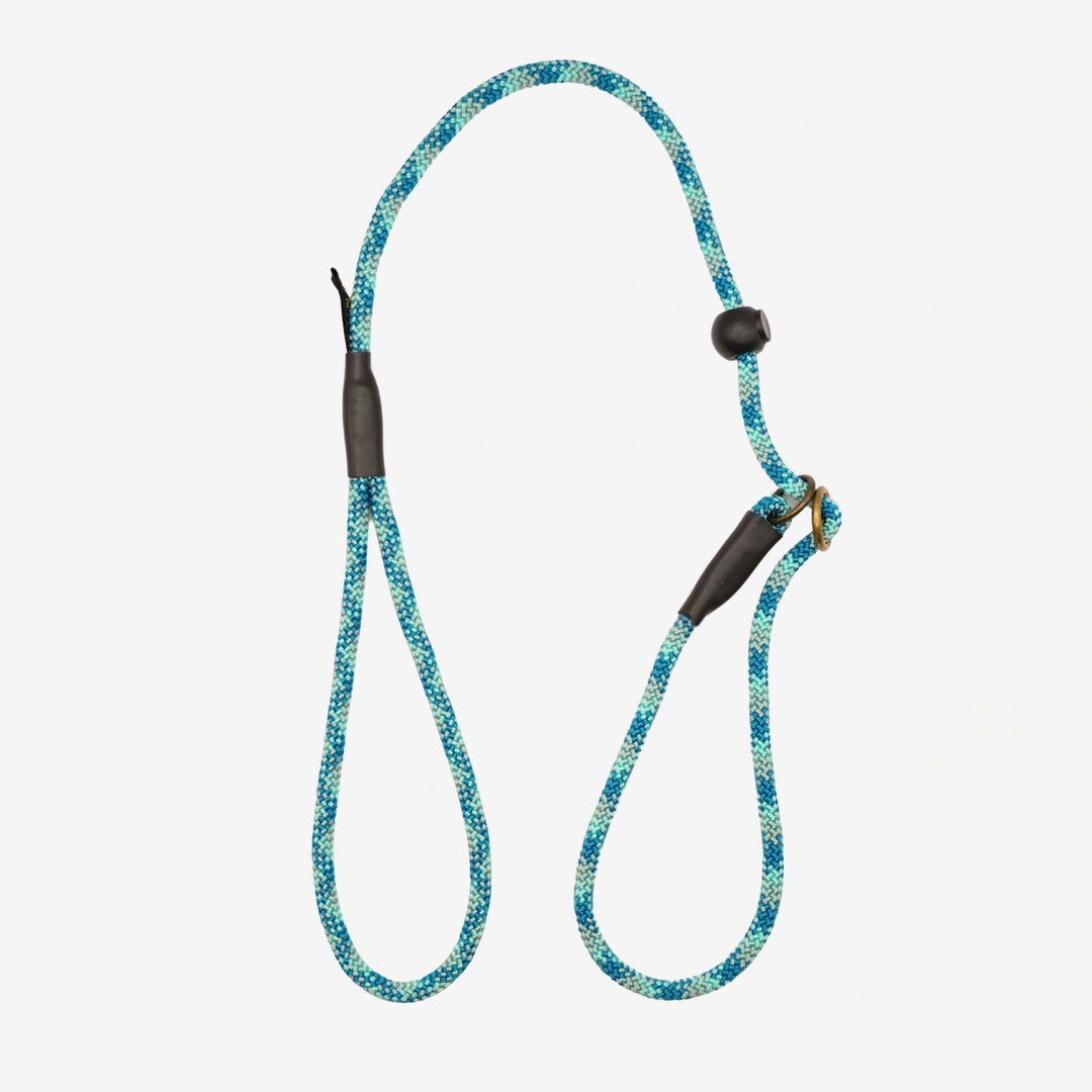 Junies retriverkoppel 90 x 0,6 cm teal patterned #color_teal-patterned