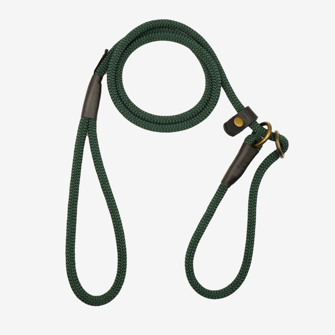 junies retriveverkoppel 140 x 0,8 cm dark green #color_dark-green