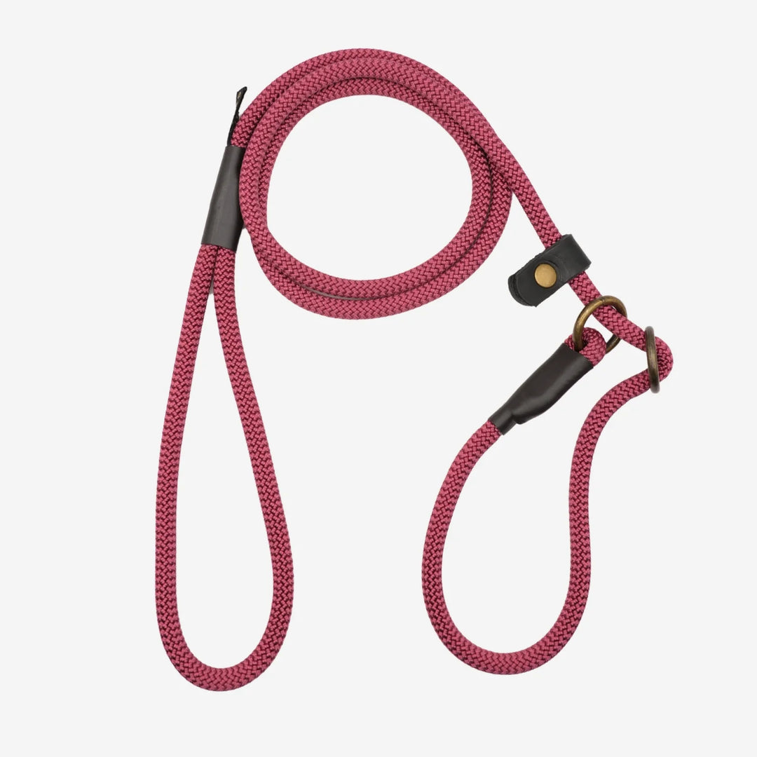 junies retriveverkoppel 140 x 0,8 cm dark pink #color_dark-pink