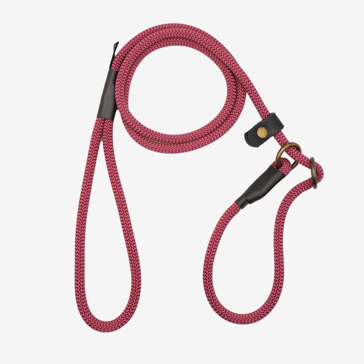 junies retriveverkoppel 140 x 0,8 cm dark pink #color_dark-pink