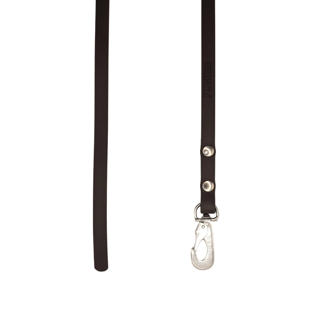 junies spårlina biothane 10 meter black #color_black