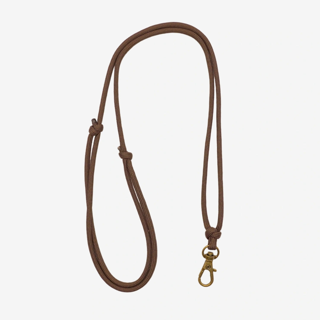 JUNIES visselpipsband Enkel brown med hake 
