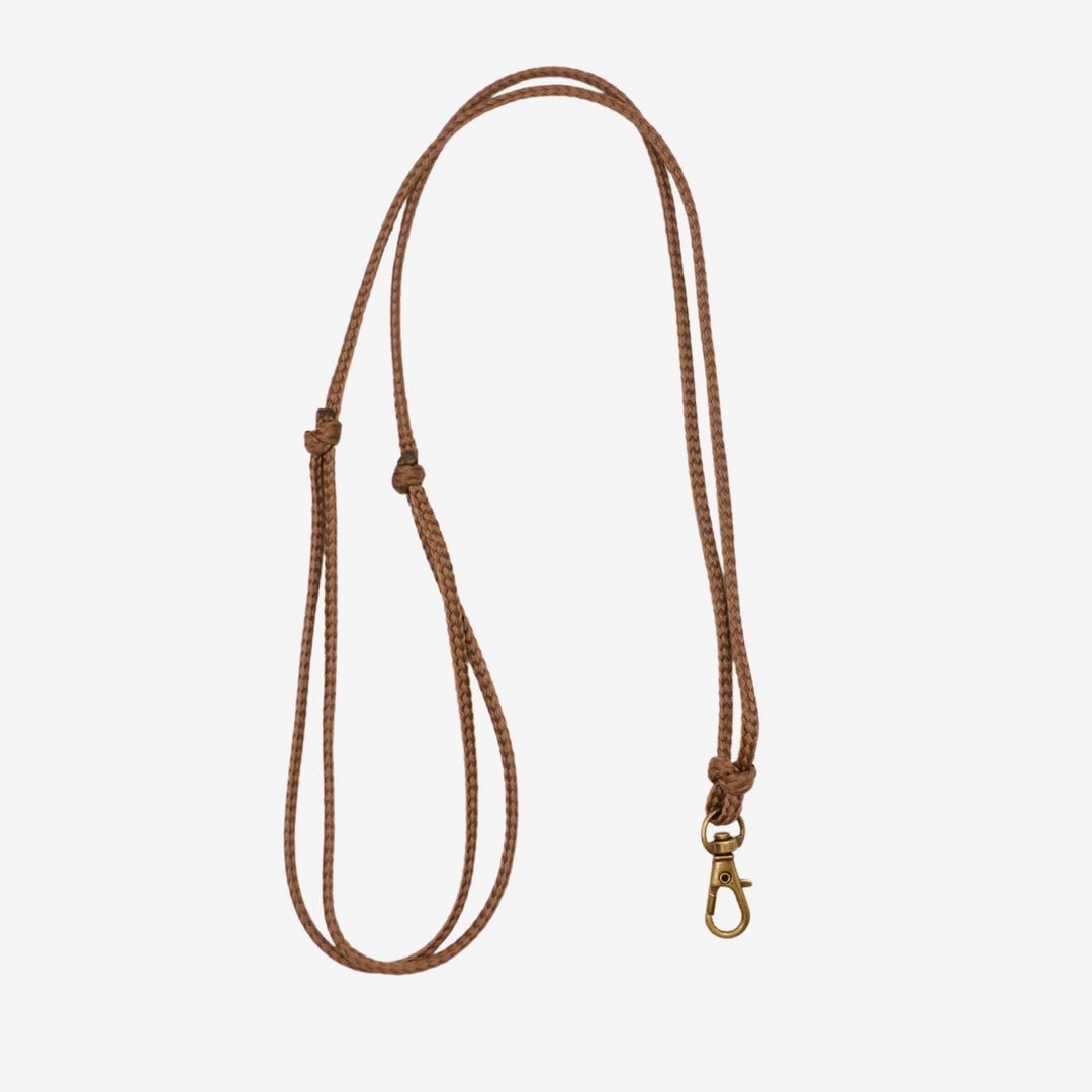 Junies visselpipsband klassiskt platt brown #color_brown