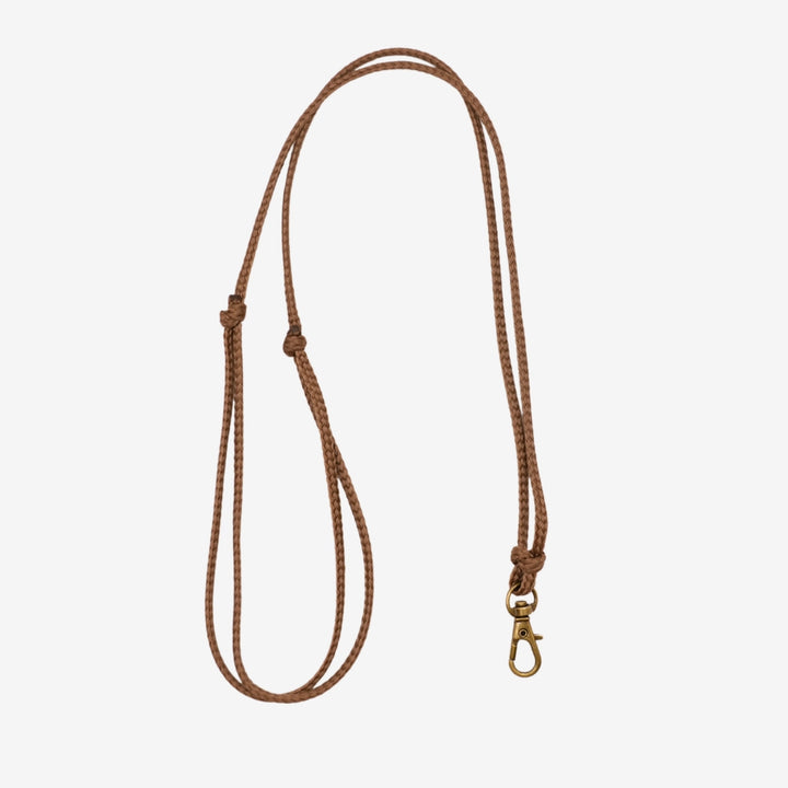 Junies visselpipsband klassiskt platt brown #color_brown