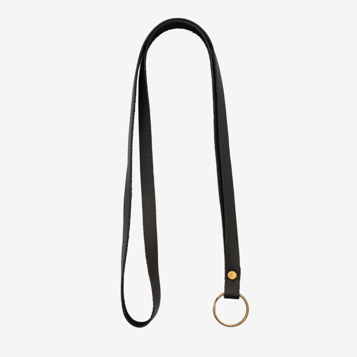 Junies visselpipsband svenskt läder black #color_black