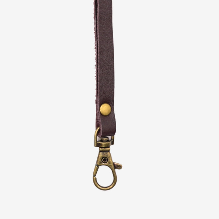 Junies visselpipsband svenskt läder narbild dark purple #color_dark-purple