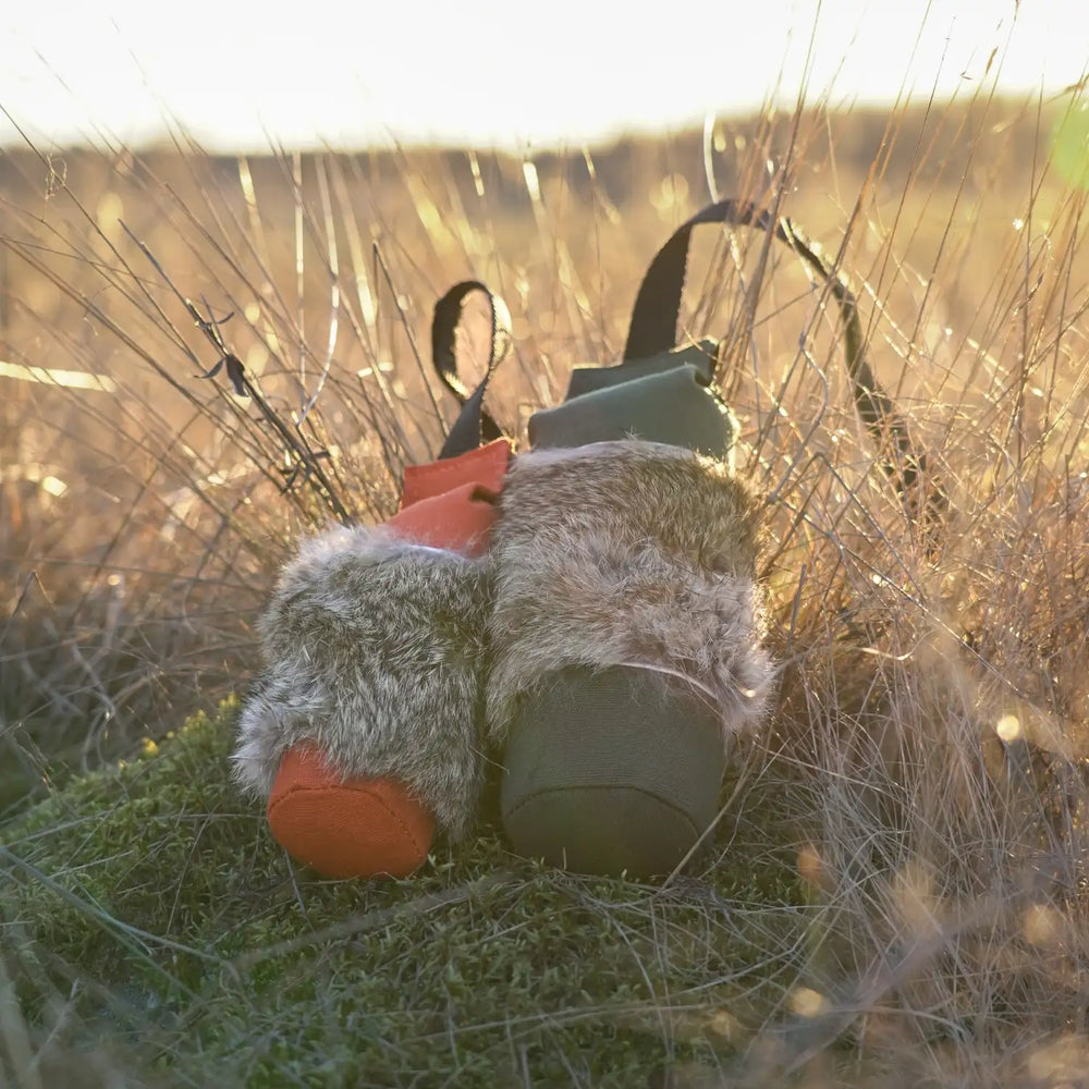 Miljöbild fiedog speedy dummy orange 250 g och khaki 500 g #color_orange